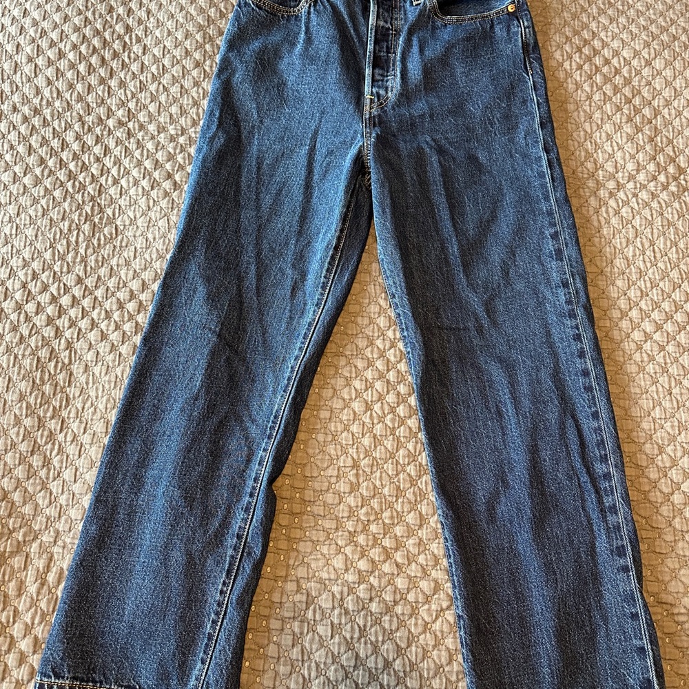 Women’s Ribcage Classic Blue Jeans